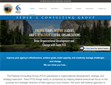 Tablet Screenshot of fcg.gov